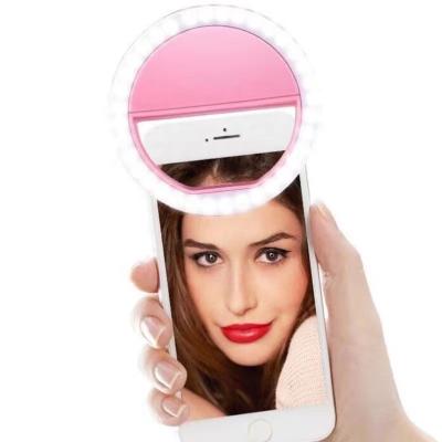 China Portable Mini Flash Fill Light USB Charging for Logo Mobile Phone Selfie Customized Mobile Phone LED Ring Light RK12 for sale