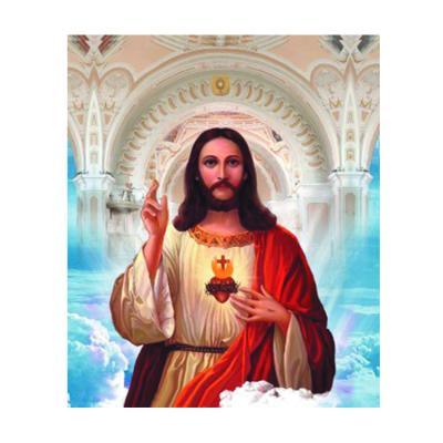 China 3D Jesus Christ God 3D lenticular poster for sale