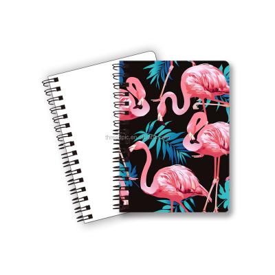 China wholesale lenticular 3D printing simple 3D birds design notebook for school supplies for sale