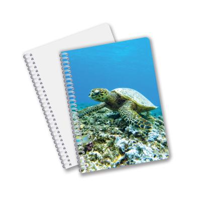 China 3D PET/PP/PVC 3d Spiral Notebook Cover A6 Lenticular Notebook for Gift/Premium for sale