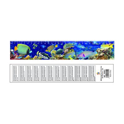 China custom 3d 3d sealife ruler for kid's toy gift stationery and tourist souvenirs for sale