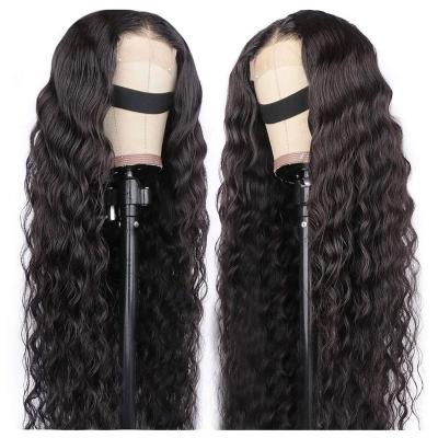 China New Arrival Deep Wave Colored Frontal 13*6 Wig For Blonde Black Women Wig Set Long Real Hair 13*6 Wigs for sale