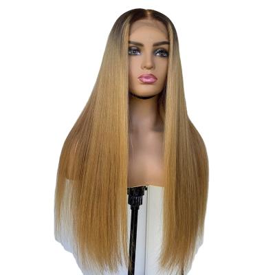 China Wholesale Cheap Hot Sale Straight 13*6 Lace Front Wig 13x6 Blonde Human Hair Straight Wigs For Women for sale