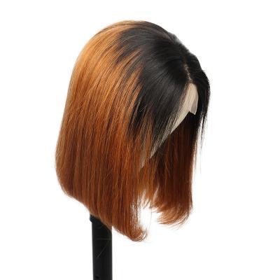 China Hot Sale Fashion Design Lace Front Wigs Straight Transparent Hair Wigs 1B 30#short Straight Lace Front Wig for sale