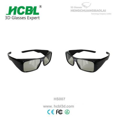 China Sport Style Reuseable Master Image 3D Glasses With Plastic Frame for sale