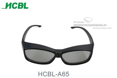 China High grade Linear Polarized 3D Glasses , PC imax 3d clip on glasses for sale