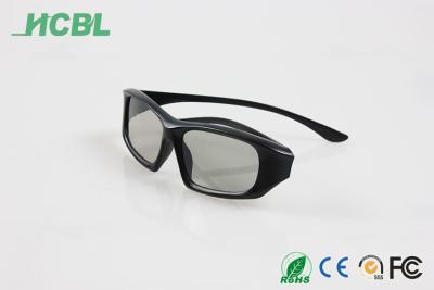 China Custom Anaglyphic Polarized 3D Glasses Lightweight Less Pressure For Cinema for sale