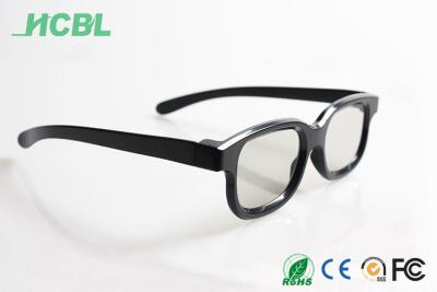 China IMAX black frame Linear Polarized 3D Glasses for 3D cinema or TV , A72 for sale