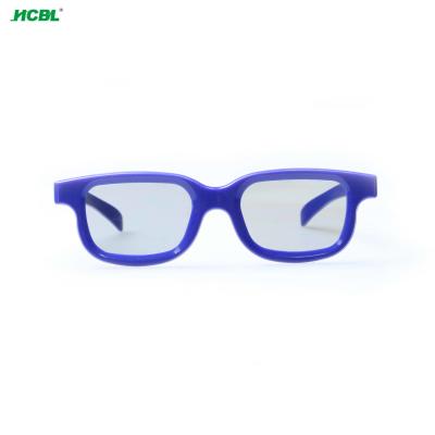 China Passive Polarized 3D Glasses 153 * 154 * 41mm With 0.23 - 0.4mm Lenses Thickness for sale