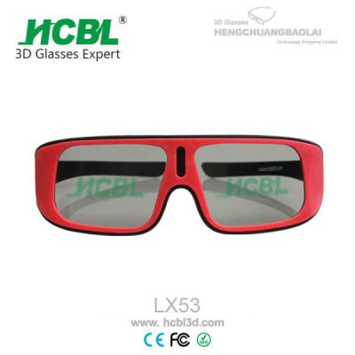 China Unfolding Master Image Passive  3D Glasses For dlp link 3D Ready Projector for sale