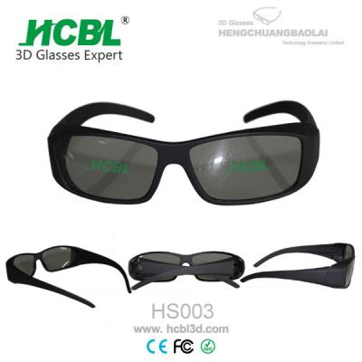 China Lightweight Theatre Video IMAX 3D Glasses / Eyewear For Digital Cinema for sale