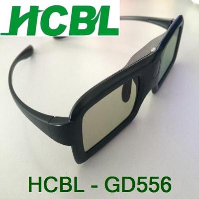 China Lightweight Universal DLP Active Shutter 3D Glasses With Viewing Angle Left And Right 45° for sale