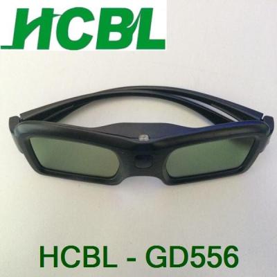 China Digital Cinema Active shutter 3D Glasses With Viewing Angle Up And Down 30° for sale