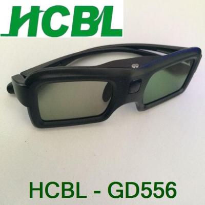 China Promotional Thicken Lenses Active 3D TV Glasses With Absolute Transmittance Of 38% for sale