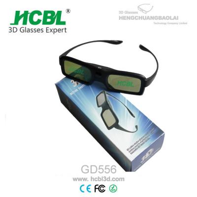 China 144Hz DLP Projector Universal Active 3D TV Glasses With PC Frame , 1.6mm LCD Lens for sale