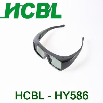 China Fashion LCD Projector DLP Link Active Shutter 3D Glasses With PC Frame / 1.6mm LCD Lens for sale