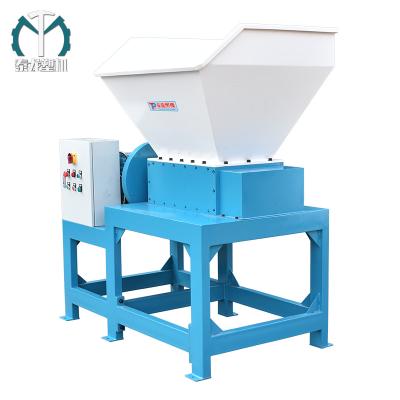 China Factory 7.5KW Heavy Duty Double Shaft Low Price Rubber / Foam / Plastic Film Shredder Machine for sale