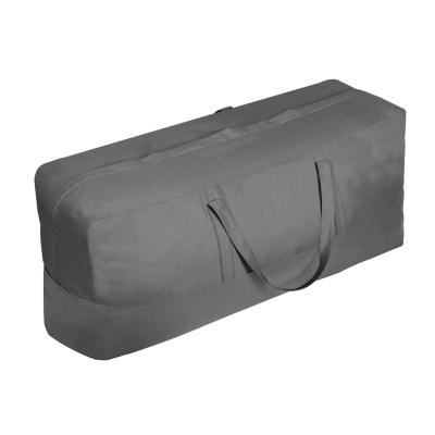 China Custom Outdoor Waterproof Polyester Fabric Garden Polyester Cushion Storage Bag Dustproof UV Proof Storage Bag for sale