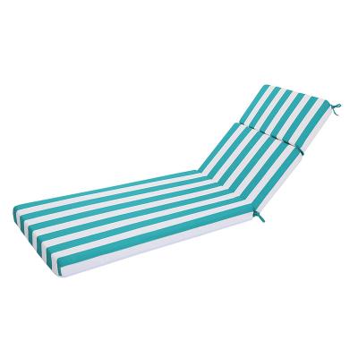 China 2022 High Quality Customized Outdoor Living Room Sofa Stripe Pattern Convertible Patio Sofa Waterproof Living Room Cushion Printed Cushion for sale