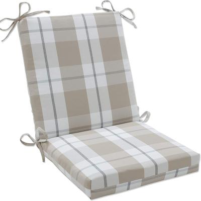 China Wholesale Waterproof Outdoor Furniture Cushion Good Quality Chair Seat Stripe Pattern Cushion for sale