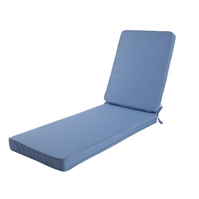 China Amazon Hotsale Patio Convertible Waterproof Lounge Cushion Outdoor Blue Fitted Lounge Cushion For Patio for sale