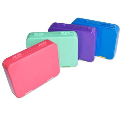 China Modern Bento Lunch Box With Dividers 4 Section Tray Tiffin Lunch Box 4 Compartment Lunch Box for sale