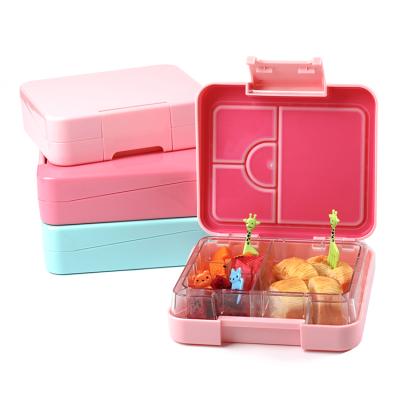 China Food grade eco-friendly smart bap free lunch box for kids snack box bento box small size durable for sale