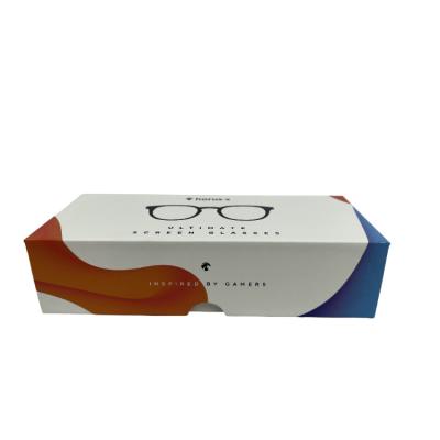 China Custom Printed Paper Box Handmade Paper Glasses Eye Wear Box Logo Sunglasses Manufacturer Custom Paper Box For Glasses for sale