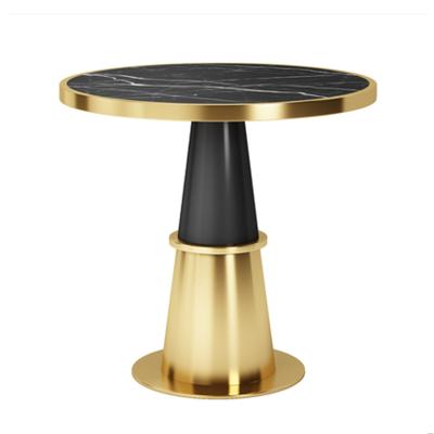 China Hot Selling Modern Fashion Dining Room Negotiation Small Table Nordic Coffee Table Marble Furniture for sale