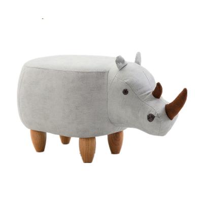 China Modern Design Animal Series Modern Design Small Foot Bucket Chair Funny Storage Ottoman Stool for sale