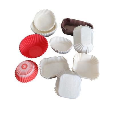 China Factory Cupcake Case Liners Making Cake Semi Automatic Paper Roll Cases Tray Making Machine for sale