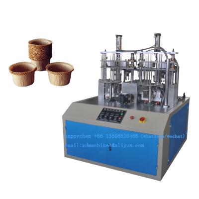 China food & Beverage Shops JDGT-TF Newest Automatic Roll Paper Cake Cup Machine for sale