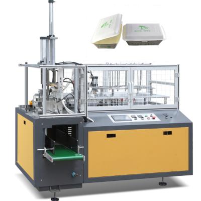 China Factory Automatic Lunch Box Cups Trays Paper Bags Making Machine Paper Lunch Box Making Machine for sale