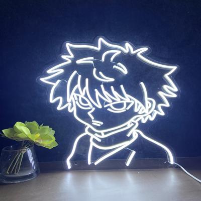 China Wall Mounted Neon Lamp Ladyt Sneaker Anime Decorative Buildings B-neon Advertising Lights Neon for sale