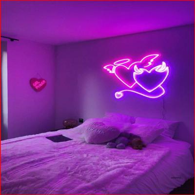 China Custom Decorative Buildings B-Neon Letter Yard Signs Wet Floor Glitter Board For Outdoor Room Signs for sale