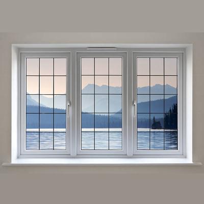 China Folding European Standard Inward Opening Window Curtains Screen Casement Window for sale