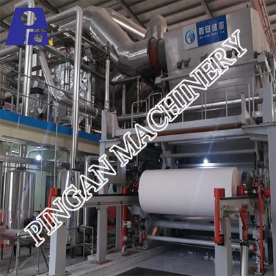 China Het Document die van het de Breedtetoiletpapier van 32T/D 2850mm Machine maken Te koop