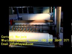 Tissue paper slitter rewinder