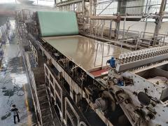 Double Wires Kraft Paper Making Machine Air Cushion Headbox Type