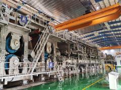 Hydraulic High Speed Fluting Paper Machine Full Automatic ISO9001 Certification