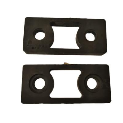 China Heavy truck parts factory sales of heavy truck radiator water tank damping block, water tank radiator rubber pad is suitable for heavy truck cooli for sale