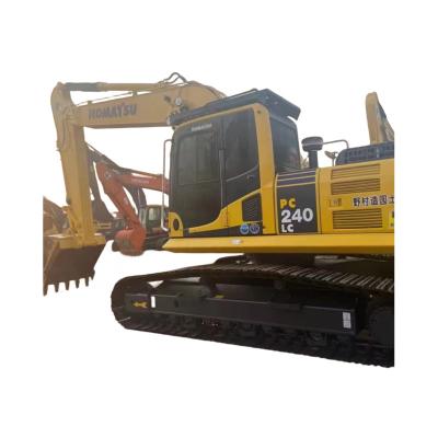 China Free spare parts Used  PC240 excavator Komatsu PC240LC-8 PC240-8 excavator digger medium duty construction machine  in stock 1mÂ³ for sale