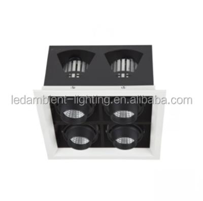 China Commercial Aluminum Multiple Spot Light 28W LED RGB Square Ceiling Light for sale