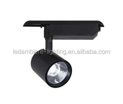 China Factory Promotion Low Price Shop window Light LED Black Track Light 35w COB Track Light with 3 years wrranty for sale