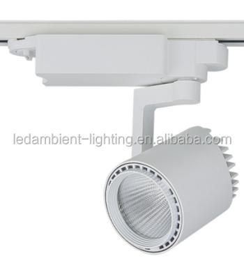 China Die-Casting Aluminum LED Track Spot Light 220V Industrial Track Lamp Housing for sale