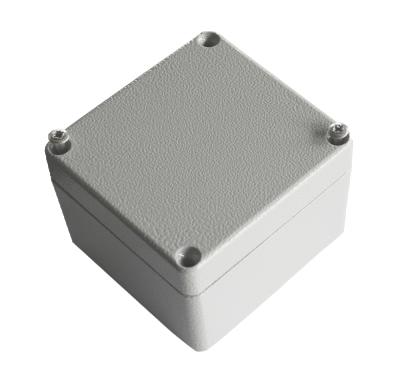 China Airtight Waterproof Hinged Aluminum IP67 Enclosure For Aluminum Electronics Control Box for sale