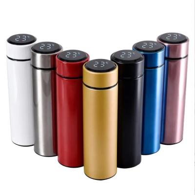 China Temperature Display Success Smart Drinkware Thermos Bottle Display Water Bottle Vacuum Flasks for sale
