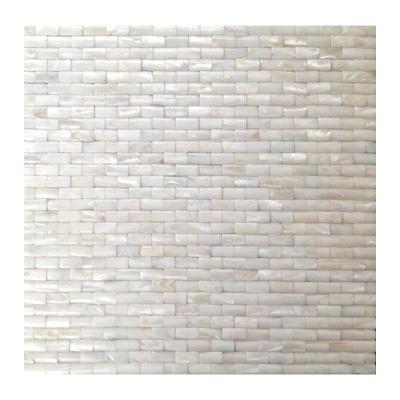 China Parquet Pearl Shell Mosaic Slab For Wall Cladding Slab Pearl Mosaic Slabs for sale