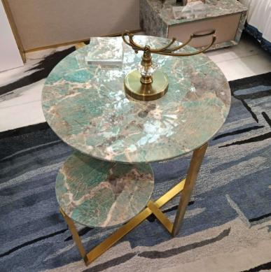 China Double Coffee Table Amazon Marble Table Combination Home Decor Side Table for sale