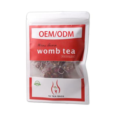 China Female Natural Herbal Hot Detox Tea Natural Herbal Detox Tea Drinks Private Label Womb Infertility Relief Pain Tea for sale